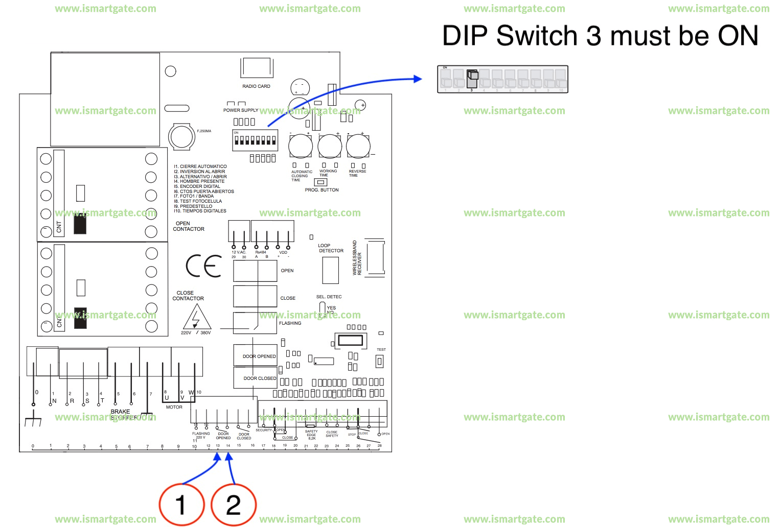 Wiring diagram for AERF POWER 1R0